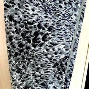 Animal print skirt